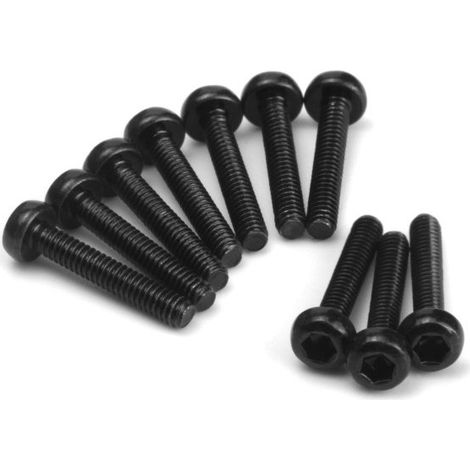 Button Head Screw M1.7x10mm (Hex Socket/10pcs)