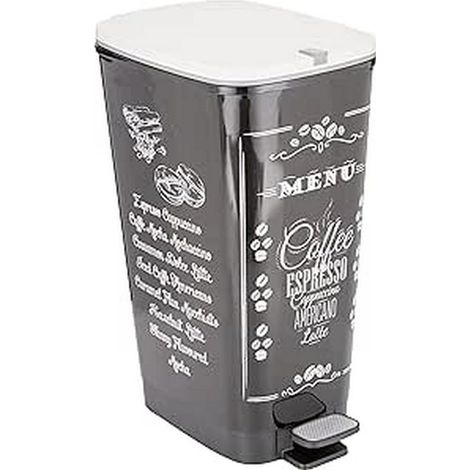 Keter kosz na śmieci "coffe menu" 50l it