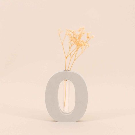 Vase forme O, H12cm (1/5)