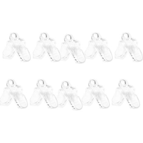 20 Pièces Crochets de Tente pour Toile, Clips de Corde Anti-Vent pour Camping et Randonnée (1/5)