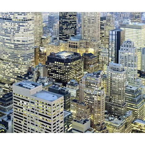 Papier peint panoramique moderne Travail de Nuit (1/3)