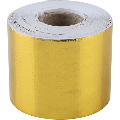Ruban adhésif isolant thermique en aluminium pour voiture (10m x 5cm) (1/5)