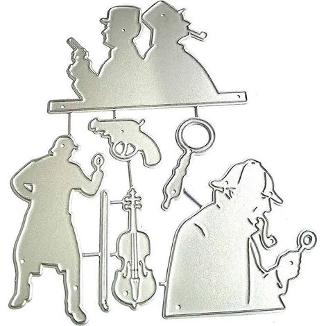 Stanzformen für Metall, Schablone, Stanzform, DIY-Scrapbooking-Album, Papierkarten, Prägevorlage, Form, Basteldekoration