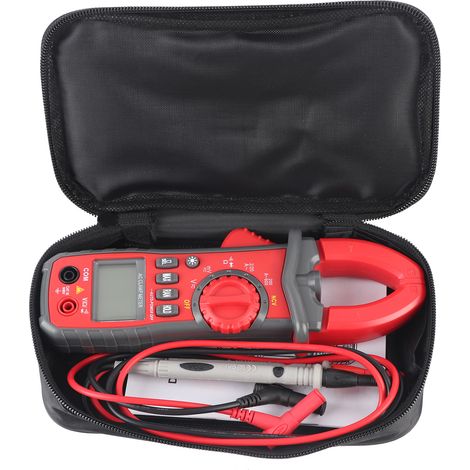 UYIGAO Multimètre Pince Ampèremètre AC/DC avec Mesure de Résistance et RMS Portable (1/5)