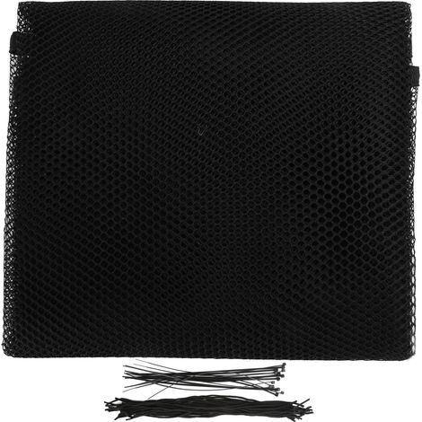 Filet de sécurité pour bébé de 3 mètres, balcon, escalier, garde-corps, garde-corps pour intérieur extérieur noir (1/5)
