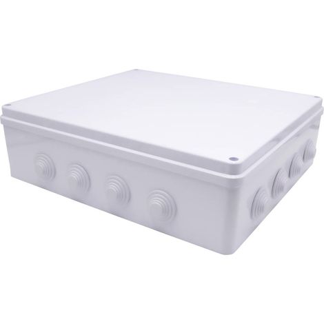TRU COMPONENTS TC-RA 400x350x120 TC-10239076 Contenitore da installazione Plastica ABS Bianco 1 pz.