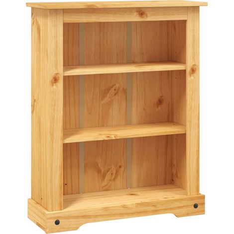 vidaXL Libreria a 3 Ripiani Pino Messicano Corona Range 80x29x100 (1/5)