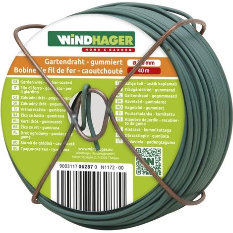 Windhager Gartendraht 40 m, grün Gartendraht (1/3)