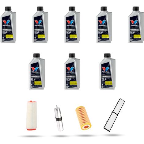 Kit tagliando 4 FILTRI e 8L OLIO compatibile con Bmw serie 3 (E90,E91,E92,E93) 325d 145kw dal 2006 (1/5)