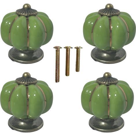 Lot de 16 poignées plates rondes 35 mm pour meubles, poignées de tiroir et armoire en bois brut, accessoires de porte (1/4)