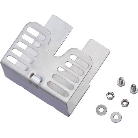 Support moteur pour barbecue, en acier inoxydable ordinaire, avec vis (1/5)