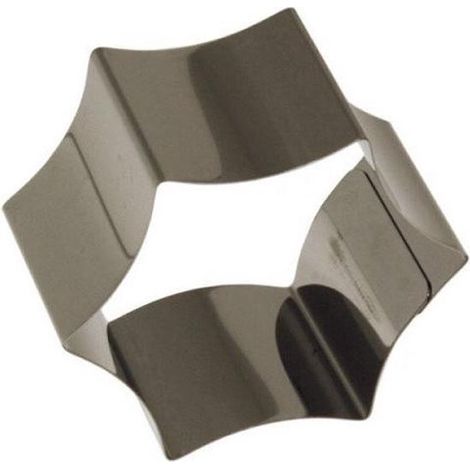 Kaufgut porzionatore coppapasta rosetta acciaio inox 8 cm