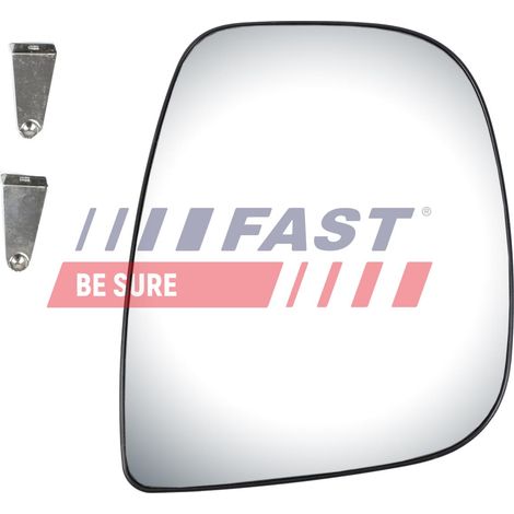 Rechter Spiegelglaseinsatz Citroen Berlingo, Peugeot Partner (1/2)