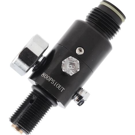 Régulateur de pression pour réservoir d'air paintball 3000psi à 800psi, filetage 5/8" 18UNF (1/5)
