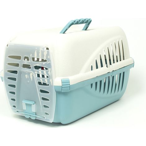Trasportino Pet Animali Domestici Modello Fufi Colore Azzurro (1/4)