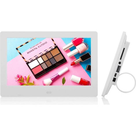 Cadre photo numérique spécial 7 pouces, album photo électronique, présentoir de maquillage pour centre commercial, machine publicitaire HD, machine vidéo, cadeaux (1/5)