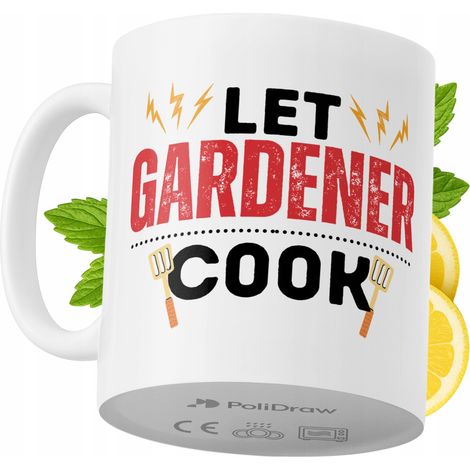 Lustiger Kaffee- oder Teebecher für Gärtner mit witzigem Textdesign – ideal für Geburtstage, Namenstage, Feiertage und besondere Anlässe. Hochwertiger Becher für Zuhause, Büro und Arbeit. Farbe: Weiß,