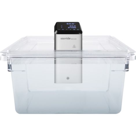 Réservoir et Couvercle en Polycarbonate Transparent 11 Litres - SousVideTools