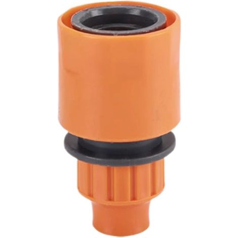 Raccord de tuyau, connecteur 3/8" pour lavage auto, kit d\'adaptateurs universels rapides en ABS pour tuyaux d\'eau, robinets et accessoires de lavage (1/5)
