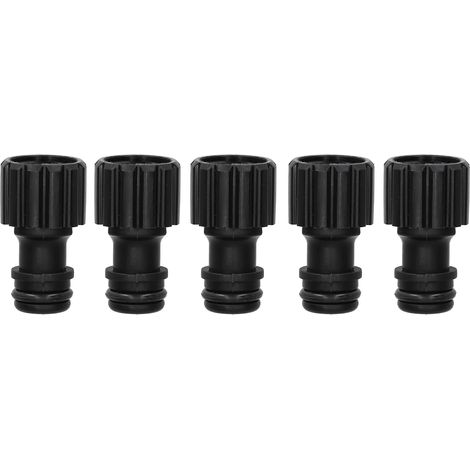 5 Raccords en plastique G3/8 Femelle Connecteur Robinet Irrigation Jardin Raccord de Tuyau d’Eau