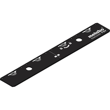Connecteur pour rails de guidage Metabo FS – Connexion sans outil – Adapté pour coupes longues – Rangement dans le rail