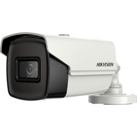 HIKVISION Hikvision Digital Technology DS-2CE16H8T-IT3F - Caméra de sécurité CCTV - Extérieure - Avec fil - Anglais - Plafond/mur - Noir - Blanc (DS-2CE16H8T-IT3F(2.8MM))