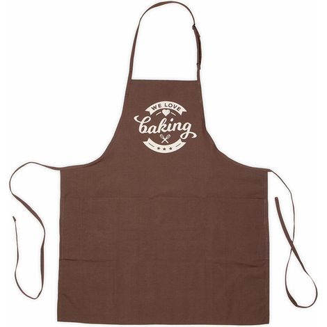 Städter Backschürze 68x80cm braun (1/5)