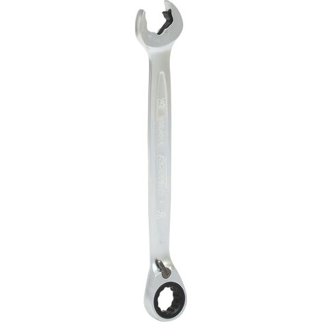 Kstools – Clé mixte à cliquet 13mm – Acier chrome vanadium – Mécanisme réversible – Profil FlankTraction pour espaces restreints