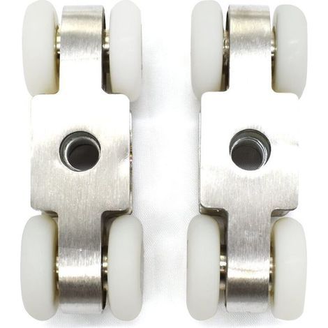 Set mit 2 Rollen für Schiebetüren (1/3)