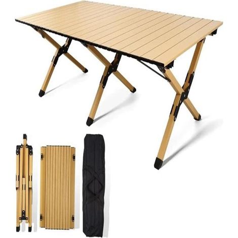 Foldable with a carrying bag for camping, beach and garden (120 x 60 cm) (1/5)