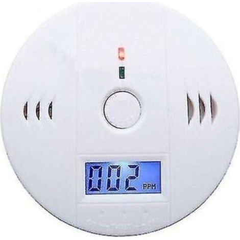 Detector de monóxido de carbono, alarma de gas. (1/4)