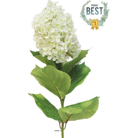 Lilas artificiel en tige, H 85 cm Crème - BEST - couleur: Crème (1/3)