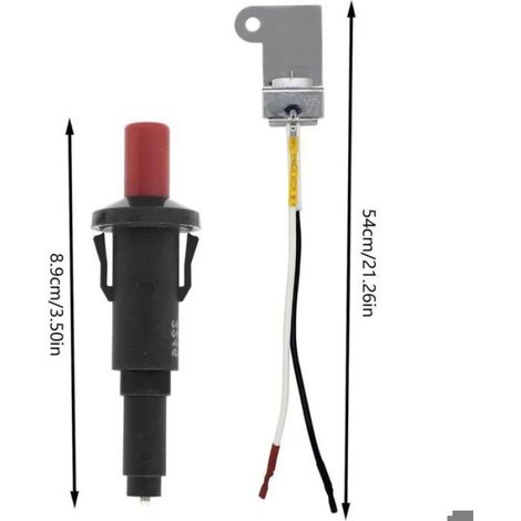 Kit d'allumage pour barbecue à gaz - Nosheir - Compatible Weber Q300/Q3000 - Installation facile - Matériaux durables (1/4)