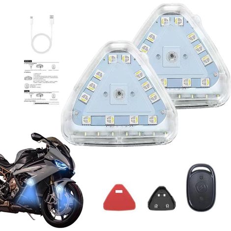 Feux clignotants sans fil, feu clignotant pour moto,Voyant (1/5)