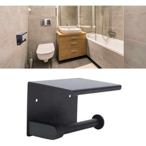 Portarotolo di carta igienica per bagno. Portarotolo di carta igienica in acciaio inox 304 per WC e cucina. Tipo 2 (1/2)