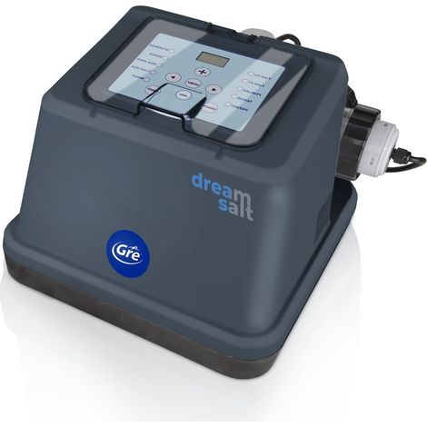 Électrolyseur de piscine au sel jusqu'à 25m3 – Production de chlore 5g/h – Installation facile et sans maintenance – Minuteur intégré