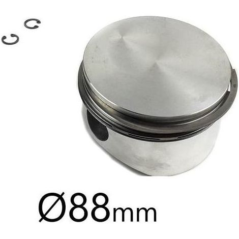 Pistón compresor - 88x2,5x2,5x4 - Diámetro 88 mm - Segmentos 2,5x2,5x4 - Compatible con Volvo FH/FM/NH/B12
