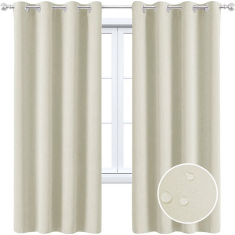 Tende oscuranti,2 pezzi,Isolamento termico,Con pannelli in rete,Decorazione d'interni per camera da letto/soggiorno,160132 cm,Stile 13 (1/5)