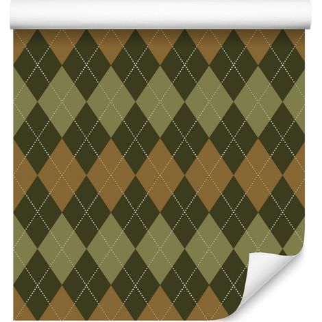 Herbstkarotapete in Gelb und Gold für Wohn- und Schlafzimmer, 50 x 1000 cm (1/5)