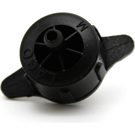  Goutteurs  Pack 25  Goutteur à Compensation  Couleur: noir  4 L/H  Goutteurs Autorégulant  Accessoires Goute a Goutte  pour Tuyau Arrosage Automatique pour Jardin
