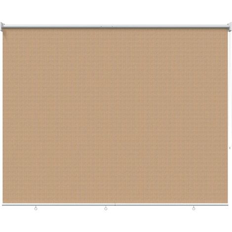 Store roulant d'extérieur 185 (l) x 140 (H) cm beige (1/5)