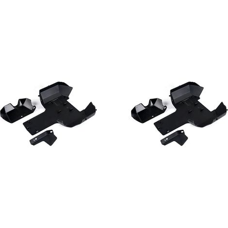 6X Bouclier de Protection de Châssis de Garde D'Engrenage de Plaque de pour 1/5 Baja 5B 5T SC Truck Motor (1/5)