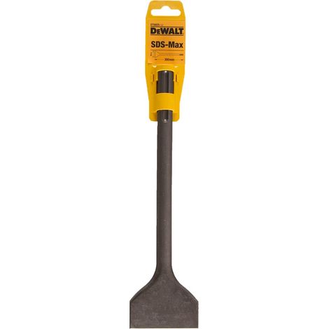 DEWALT DT6825-QZ pala SDS-Max 80x300mm, ideal para perforaciones y excavaciones en materiales duros, alta resistencia al desgaste y al impacto, diseño optimizado para rendimiento superior.