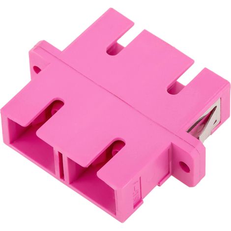 BeMatik - Coupleur de fibre optique duplex SC à SC multimode OM4 (1/5)