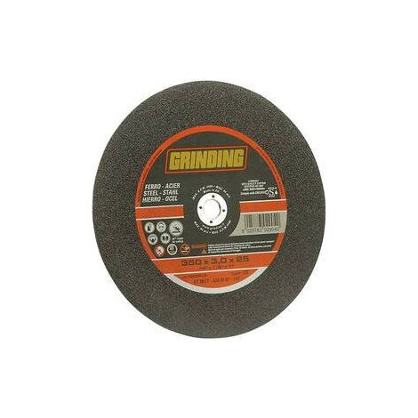 GRINDING DISCO TRONC. FERRO 350X3,0 F.25,4 VTMF/T - 10 pezzi