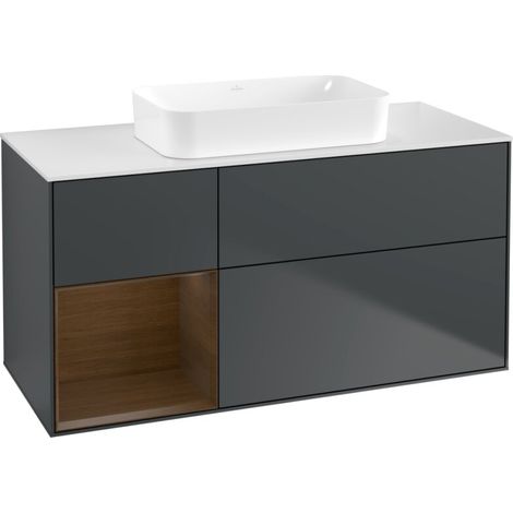 Villeroy & Boch F701GNHG Meuble sous-lavabo Finion F70 (1/2)