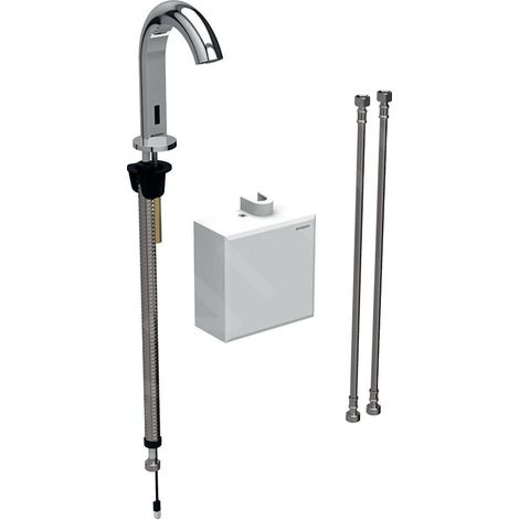 Geberit 116168211 Piave robinet mitigeur WT, montage sur pied, batterie (1/4)
