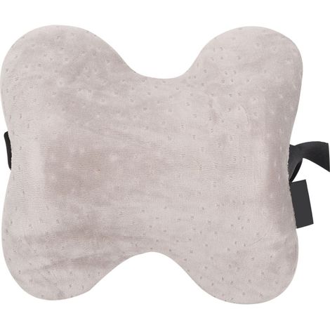 Oreiller de voyage en mousse à mémoire de forme en U, pour soutien cervical multifonction (Gris) (1/5)