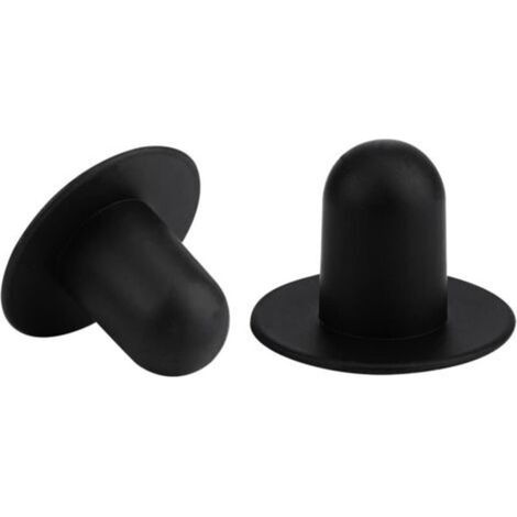 Bouchons de piscine, compatibles avec les bouchons de filtre Intex et de pompe, bouchons de vidange de piscine, bouchons pour piscines hors sol (paquet de 2, noir) (1/5)