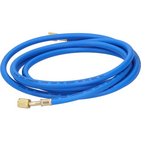 Tuyau de recharge de réfrigérant pour climatiseur, accessoire d'outil d'ajout de réfrigération de climatisation(Double joint standard anglais 1Pc 3 mètres ) (1/5)
